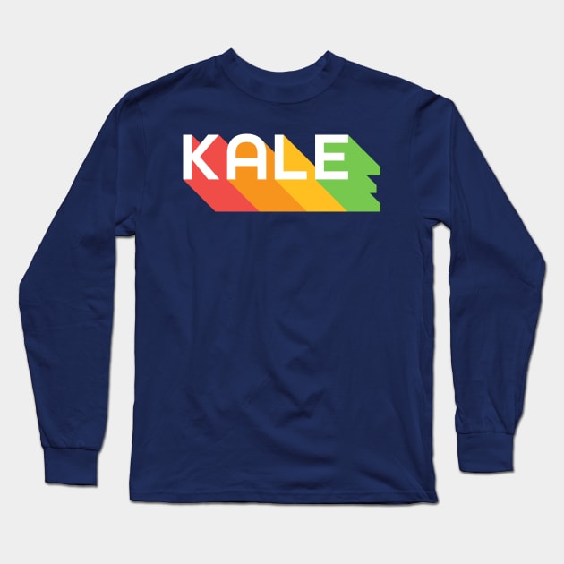 Kale Long Sleeve T-Shirt by MZeeDesigns